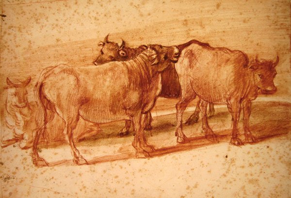 Koeien door Claude Lorrain