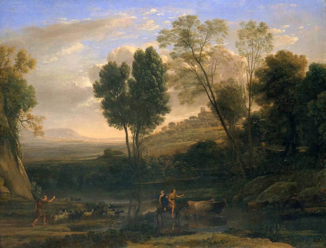 Zonsopgang door Claude Lorrain