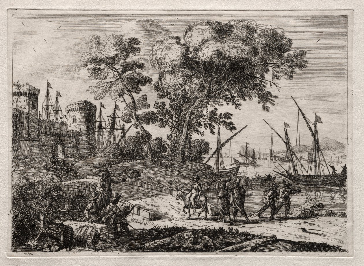 De Tekenaar door Claude Lorrain