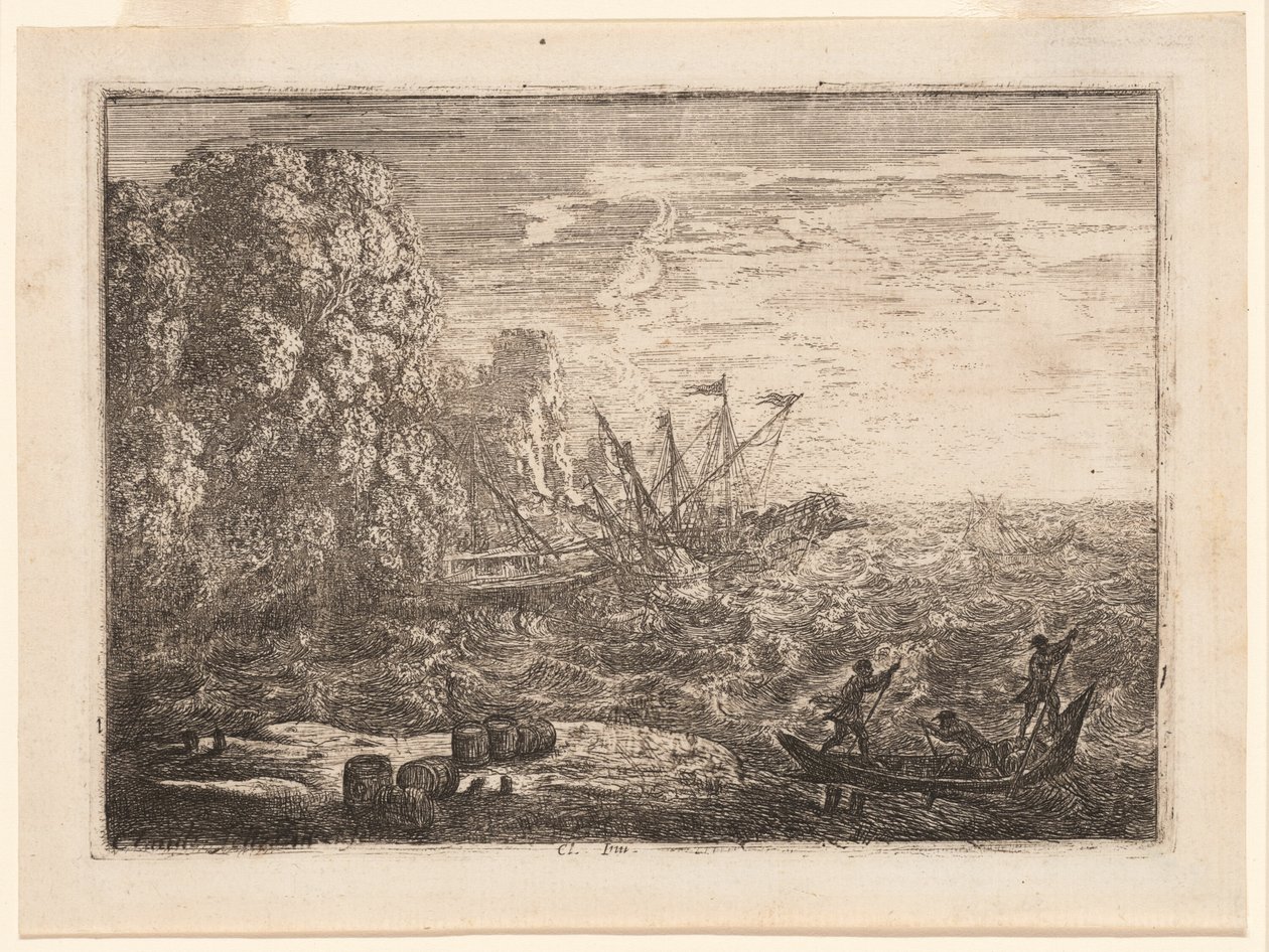 De Storm door Claude Lorrain