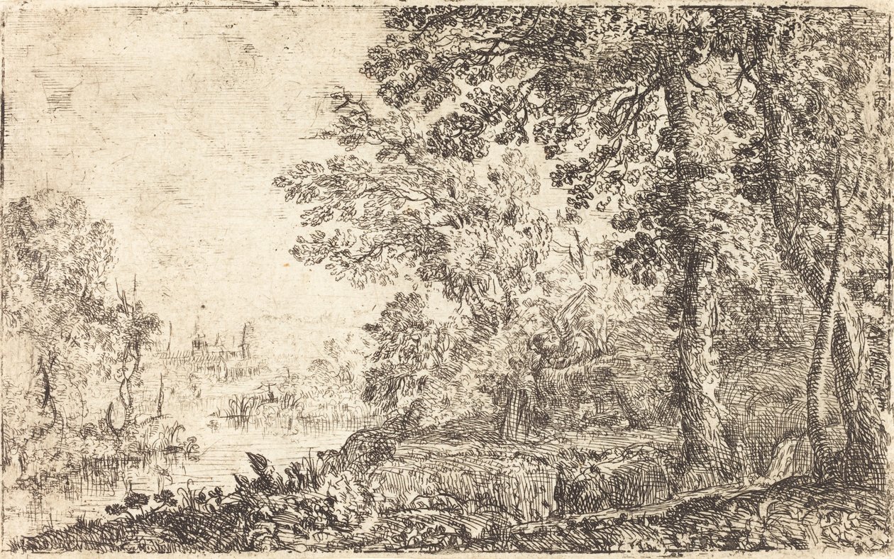 De Visie door Claude Lorrain