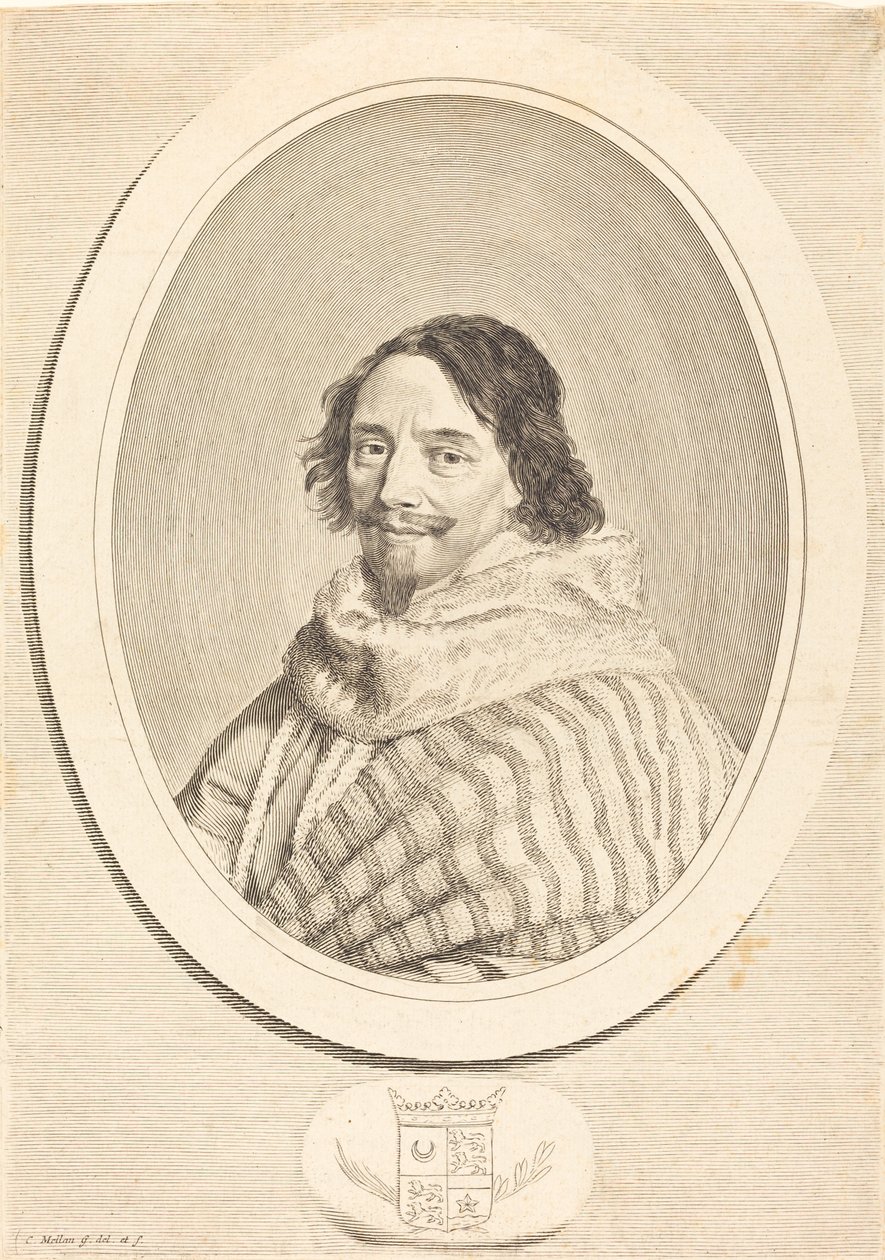 Henri de Mesmes door Claude Mellan