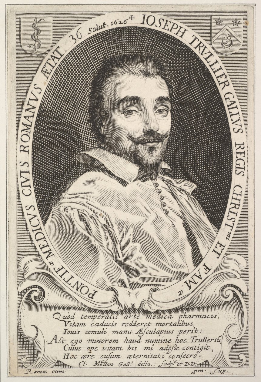 Joseph Trullier door Claude Mellan