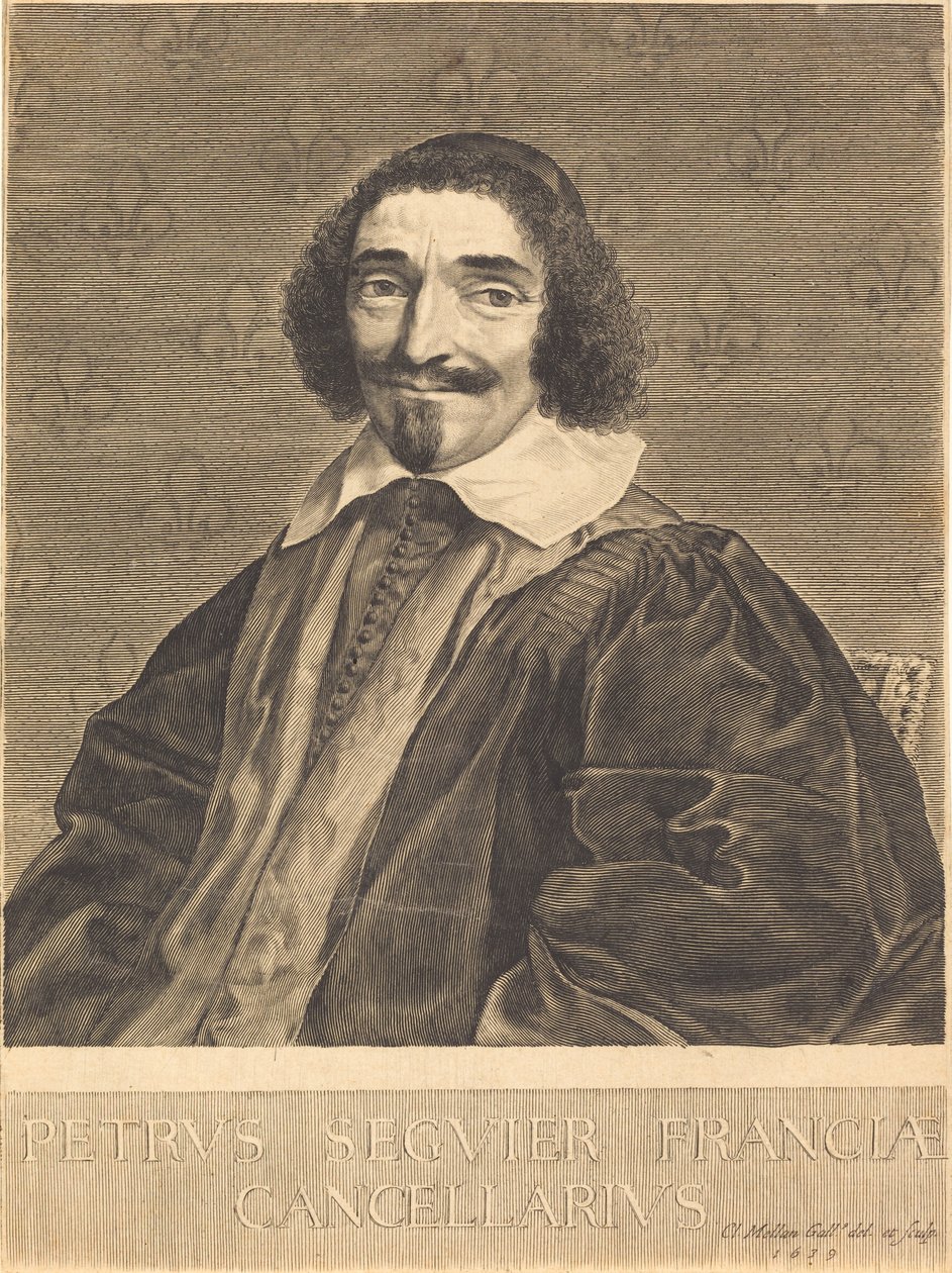 Pierre Seguier door Claude Mellan