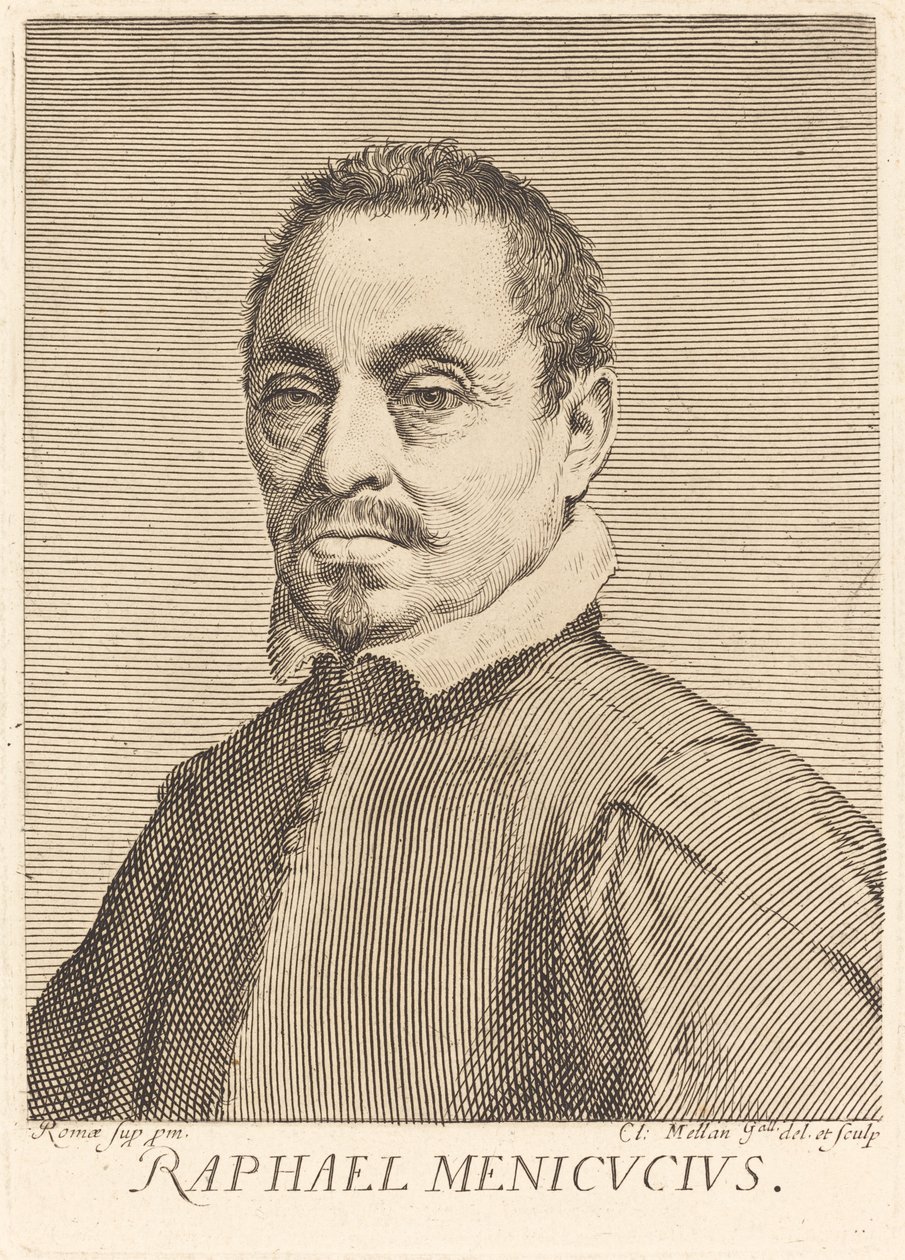 Raffaello Menicucci door Claude Mellan