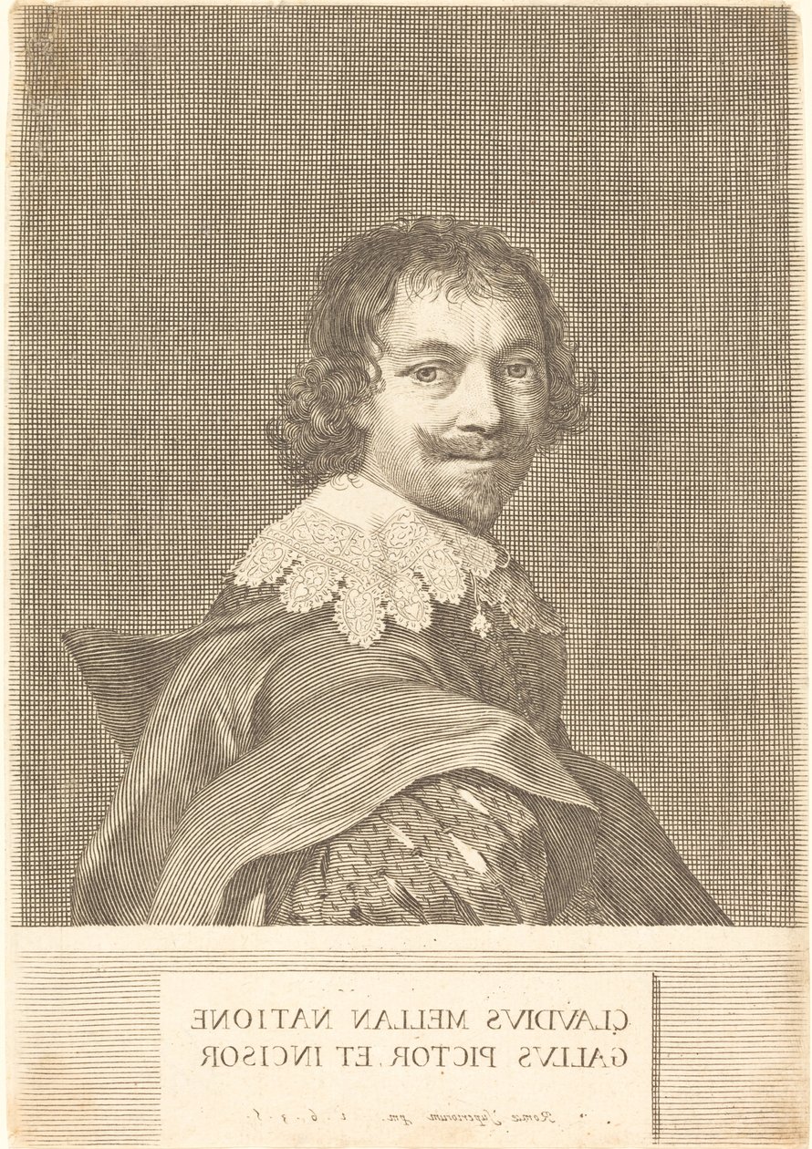 Zelfportret door Claude Mellan