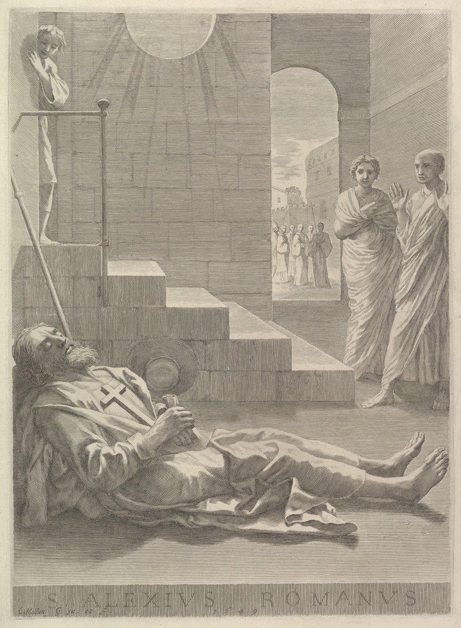 St. Alexis door Claude Mellan