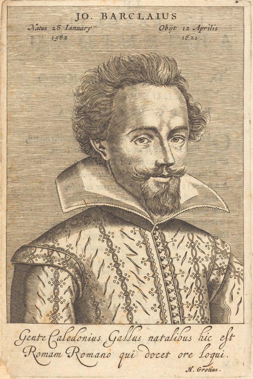 John Barclay door Claude Mellan after Daniel Dumonstier
