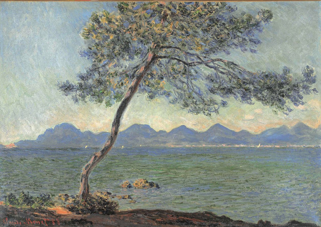 Antibes door Claude Monet