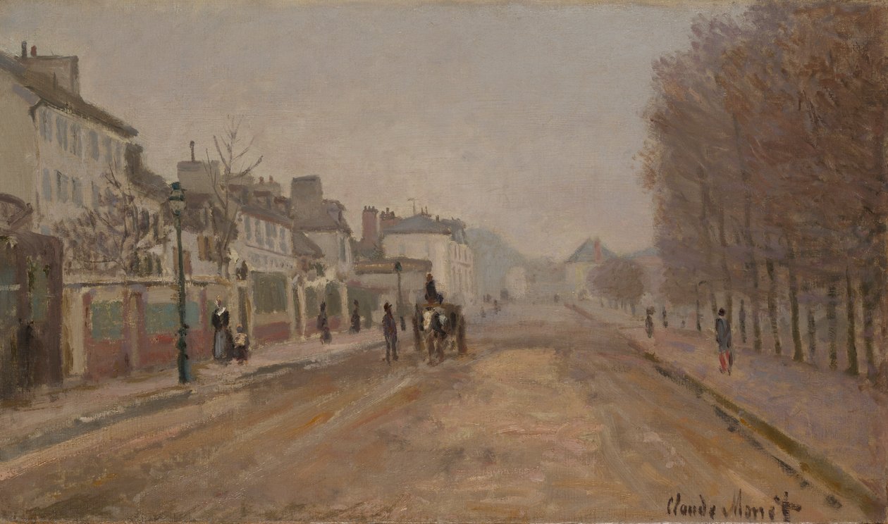 Boulevard Héloïse, Argenteuil door Claude Monet