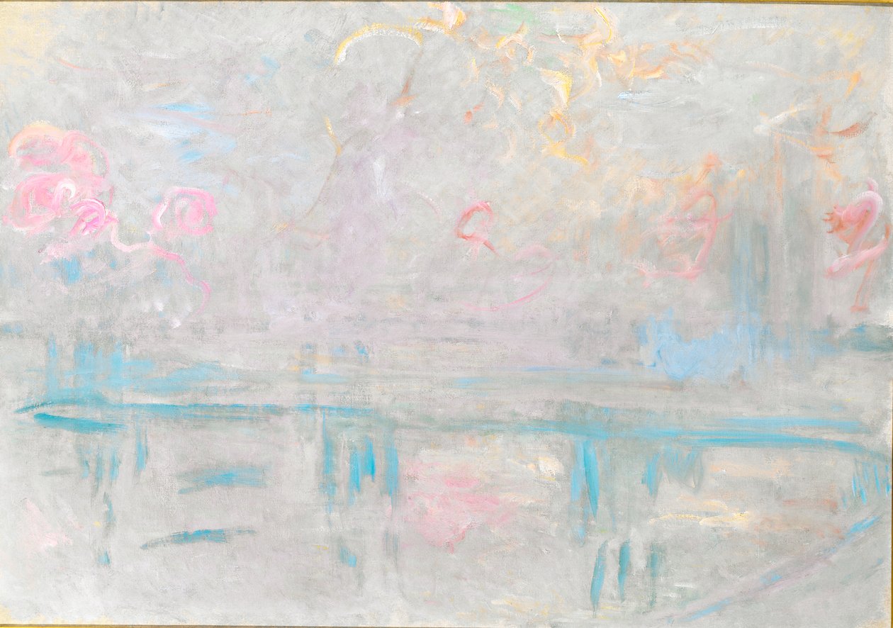 Charing Cross Bridge, ca. 1900 door Claude Monet