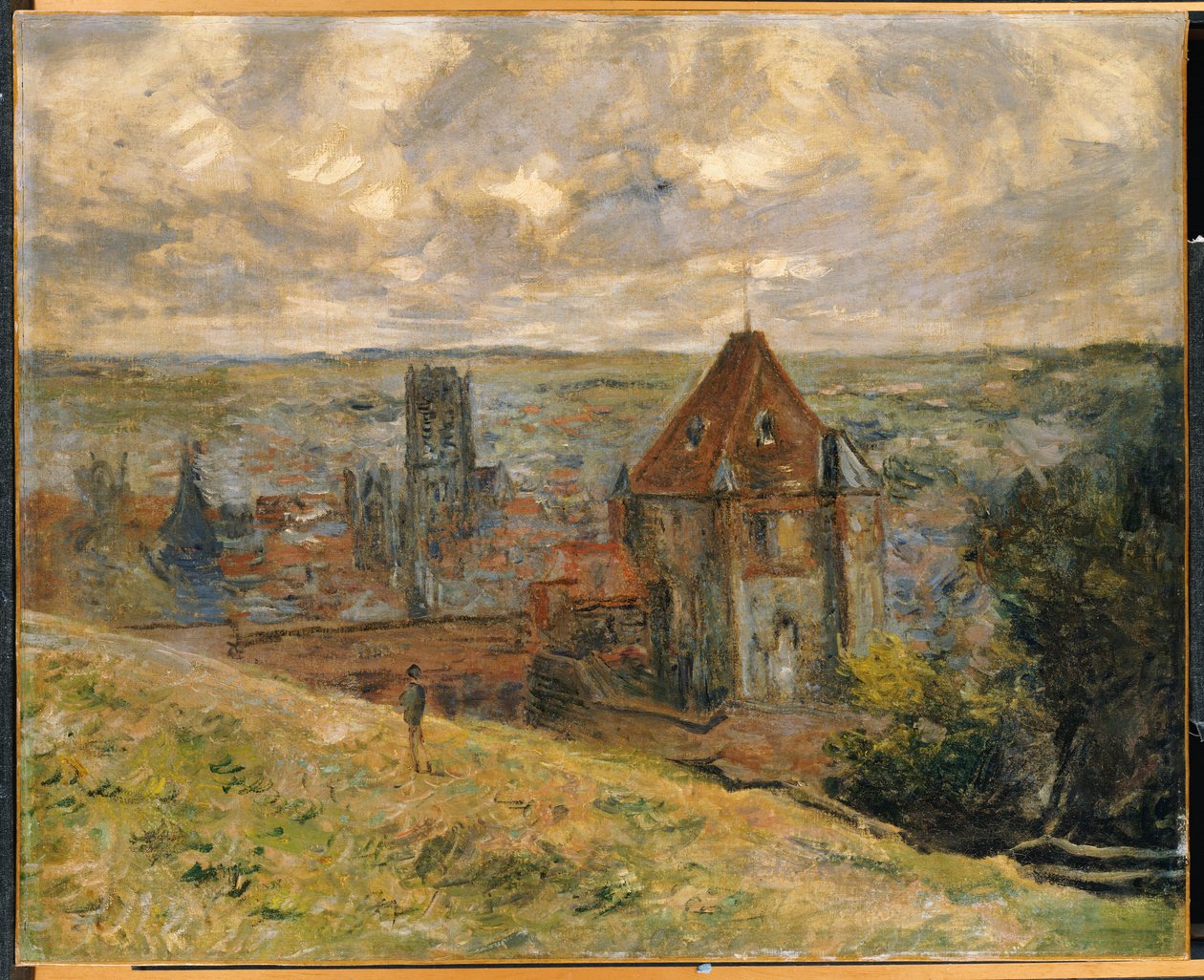 Dieppe, 1882 door Claude Monet