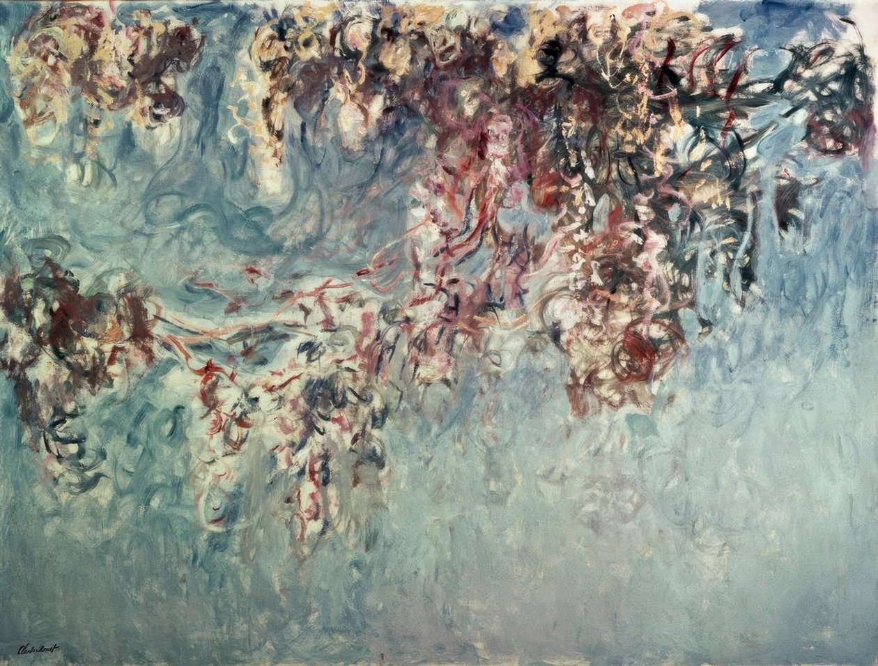 Wisteria door Claude Monet