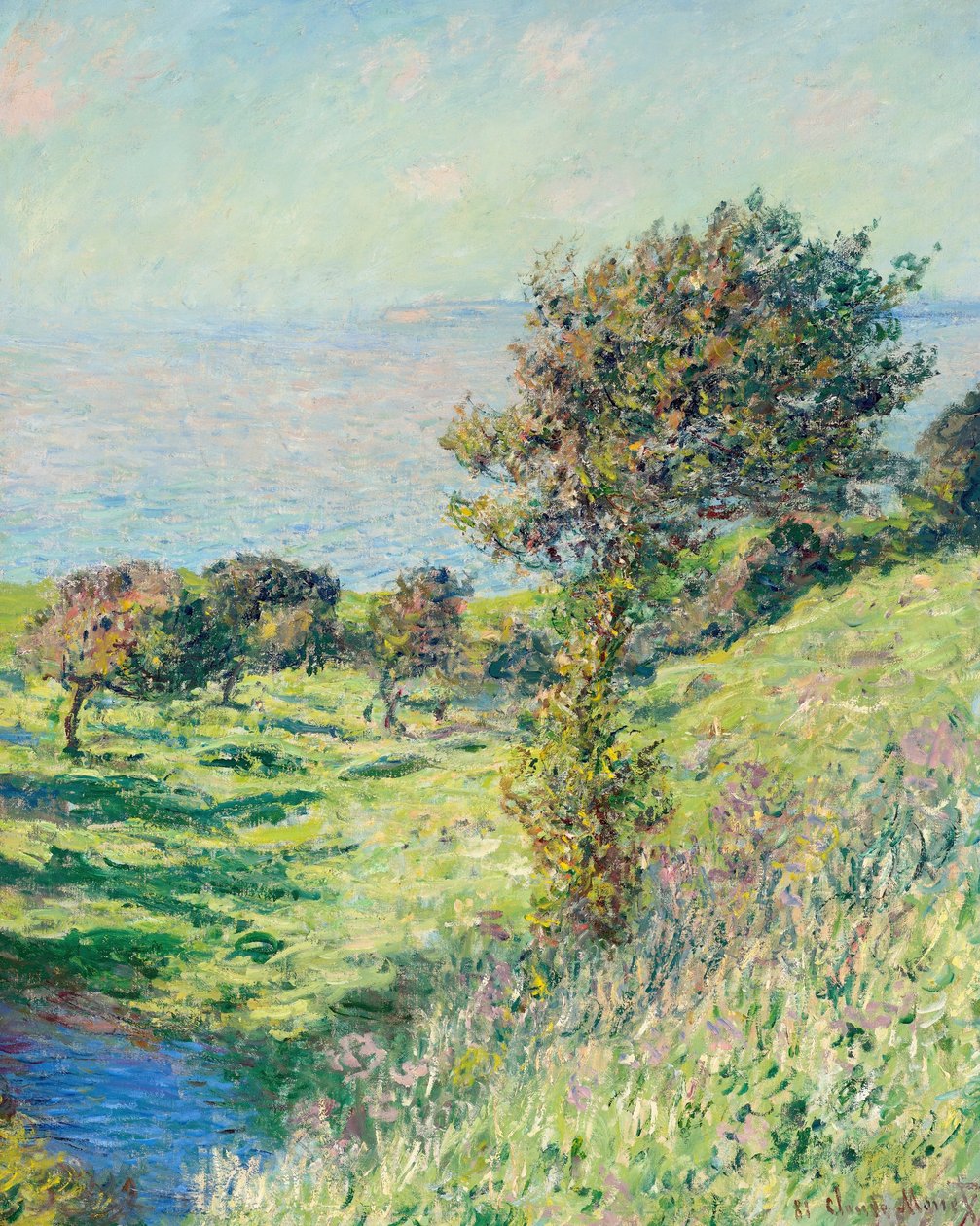 Windvlaag door Claude Monet