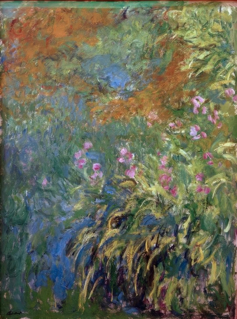 Iris door Claude Monet