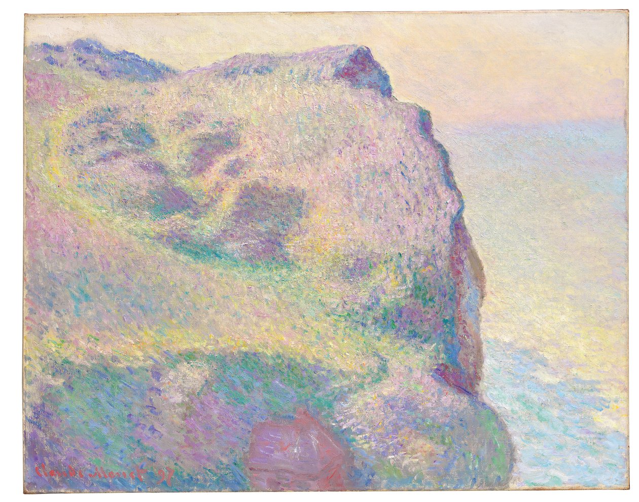 La Pointe du Petit Ailly, 1897 door Claude Monet