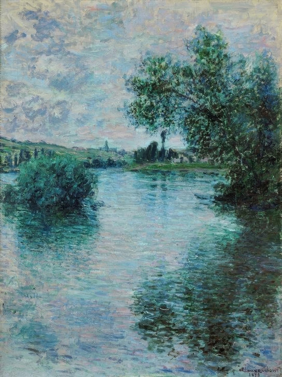 De Seine bij Vétheuil door Claude Monet