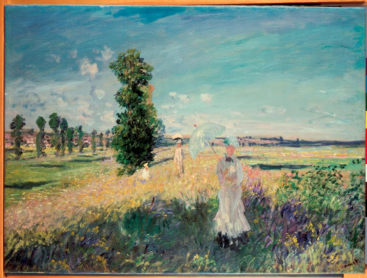De wandeling door Claude Monet