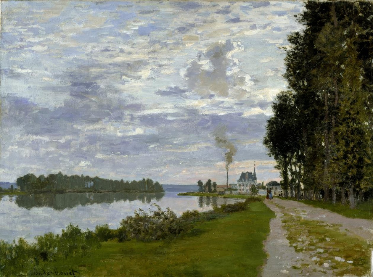 De wandeling van Argenteuil door Claude Monet