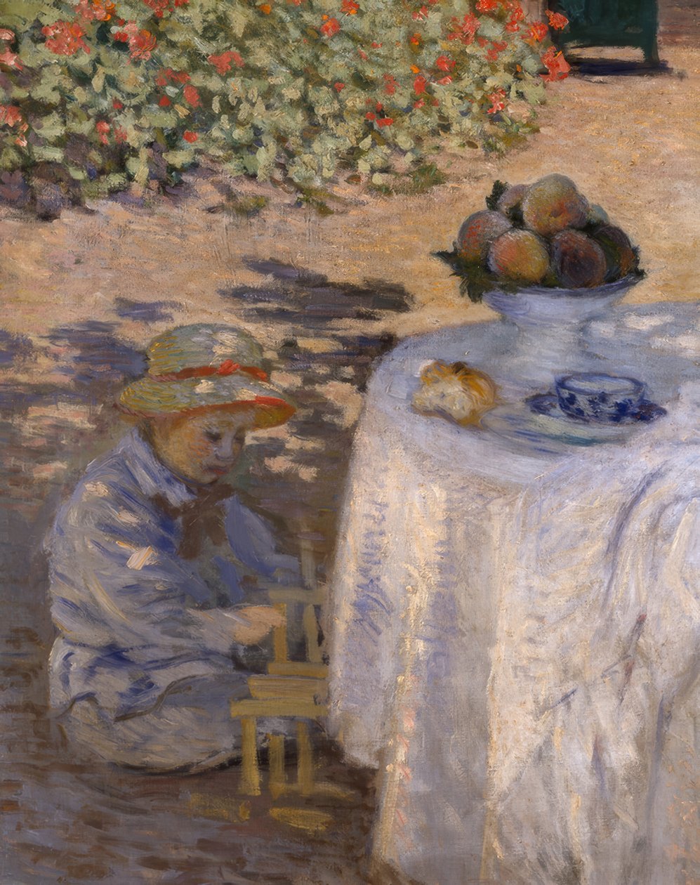 De lunch door Claude Monet