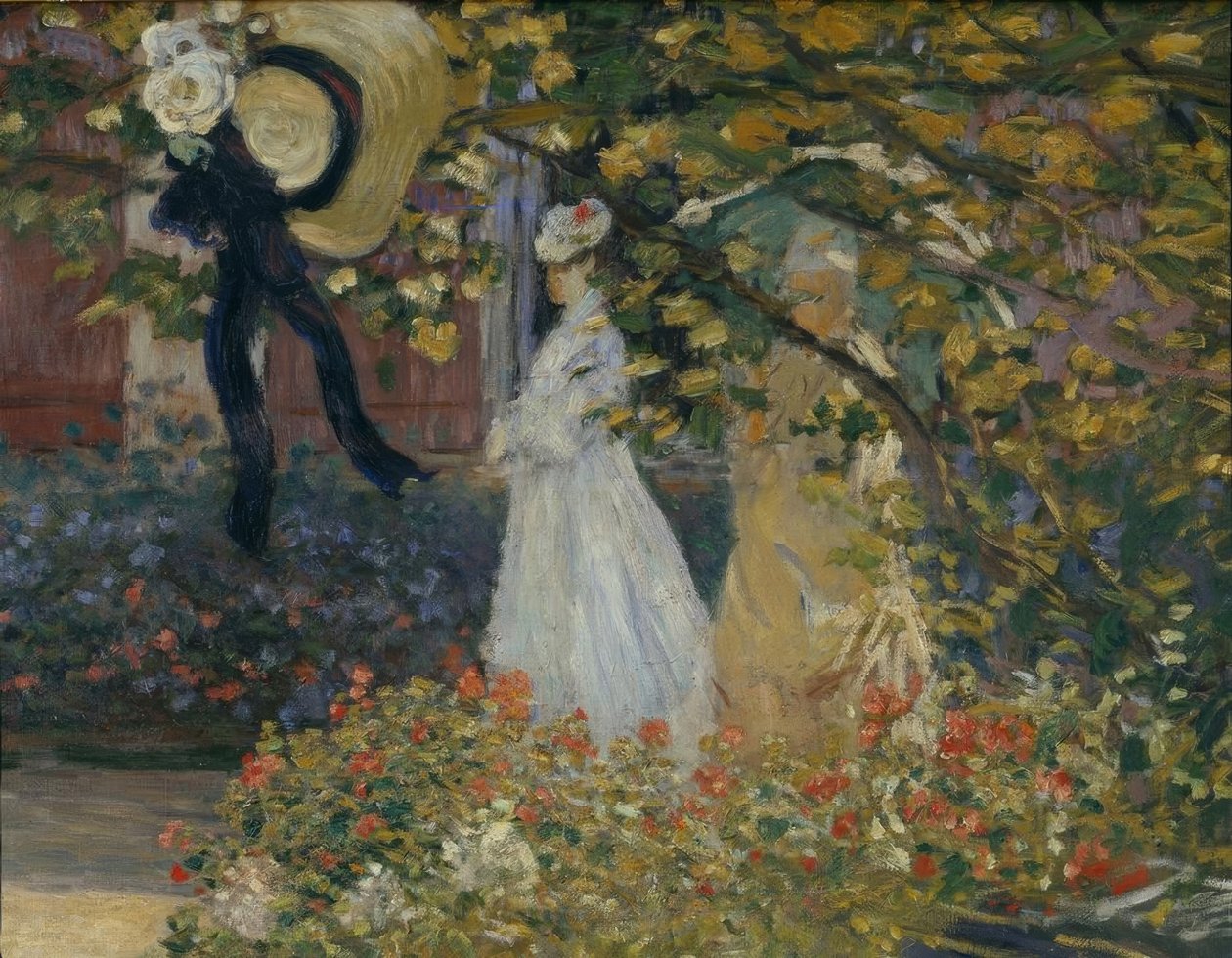 De lunch door Claude Monet