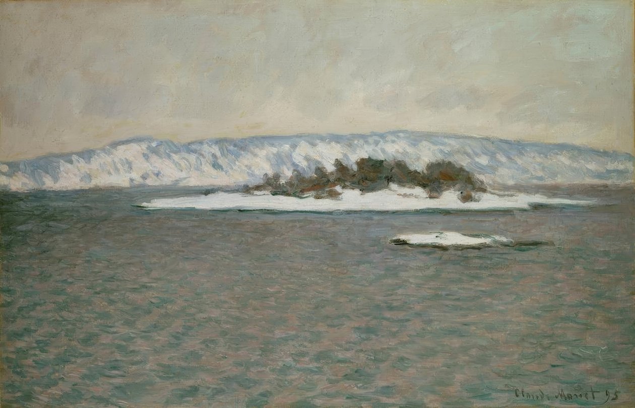 De Fjord van Christiania (Oslo) door Claude Monet