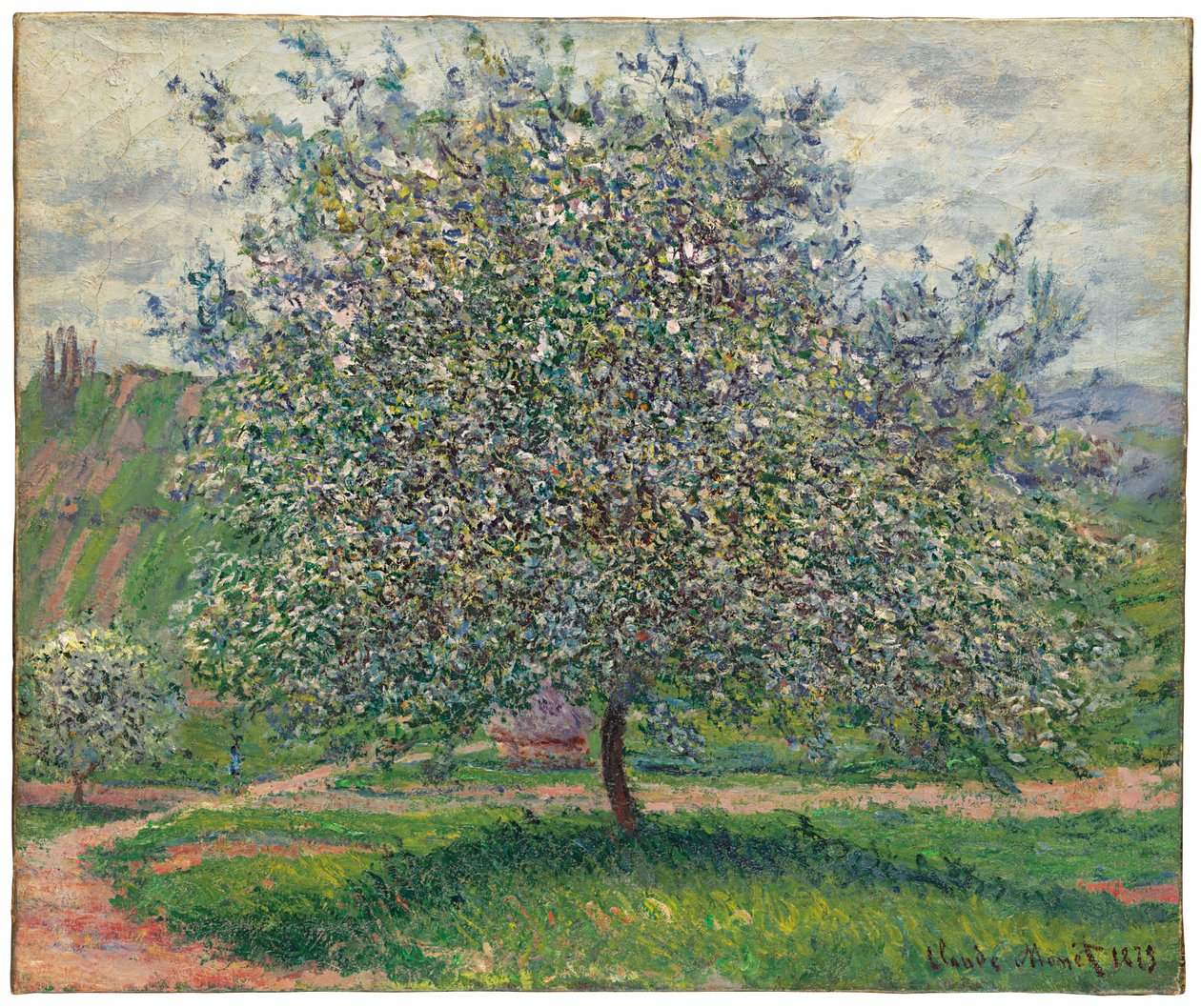 De Appelboom, 1879 door Claude Monet