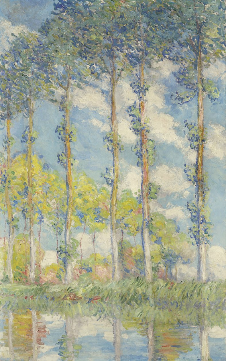 De Populieren, 1891 door Claude Monet