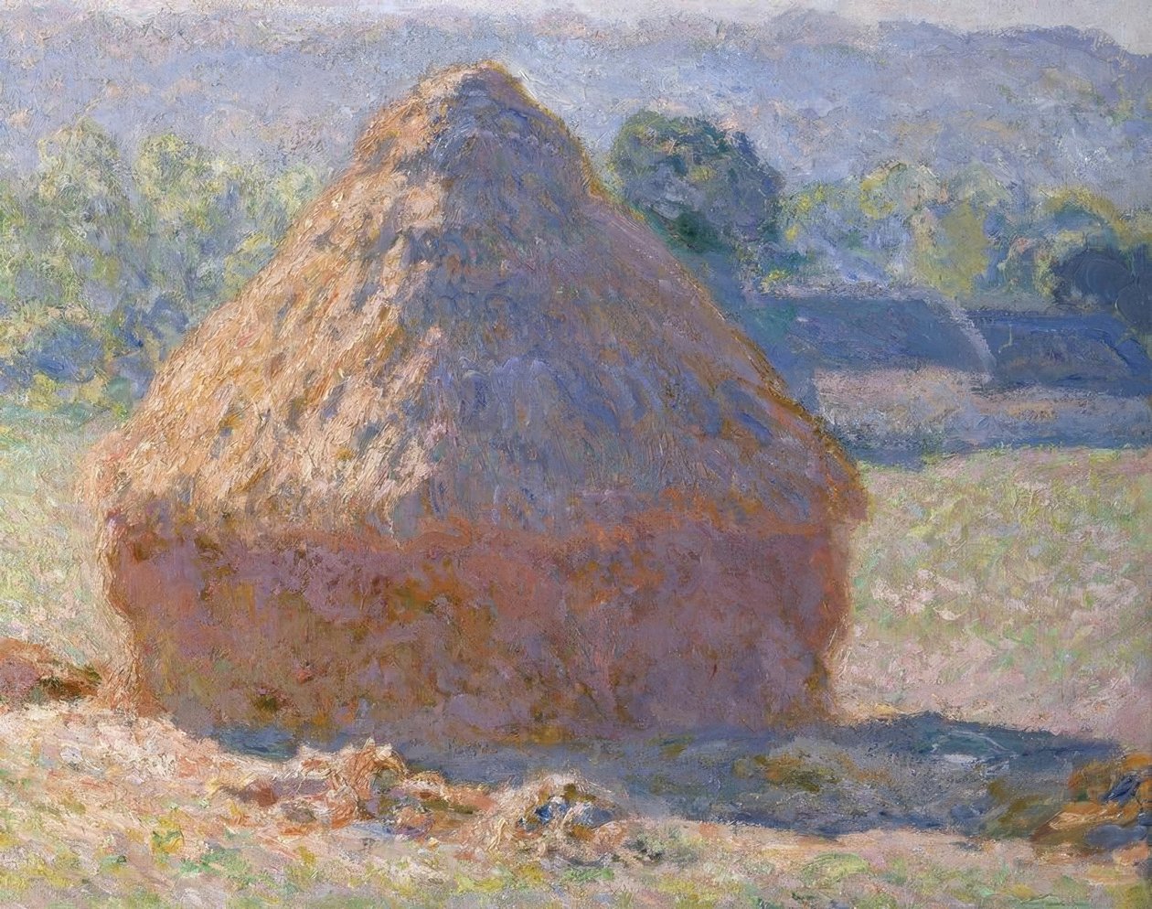 De Hooibergen, Eind Zomer door Claude Monet