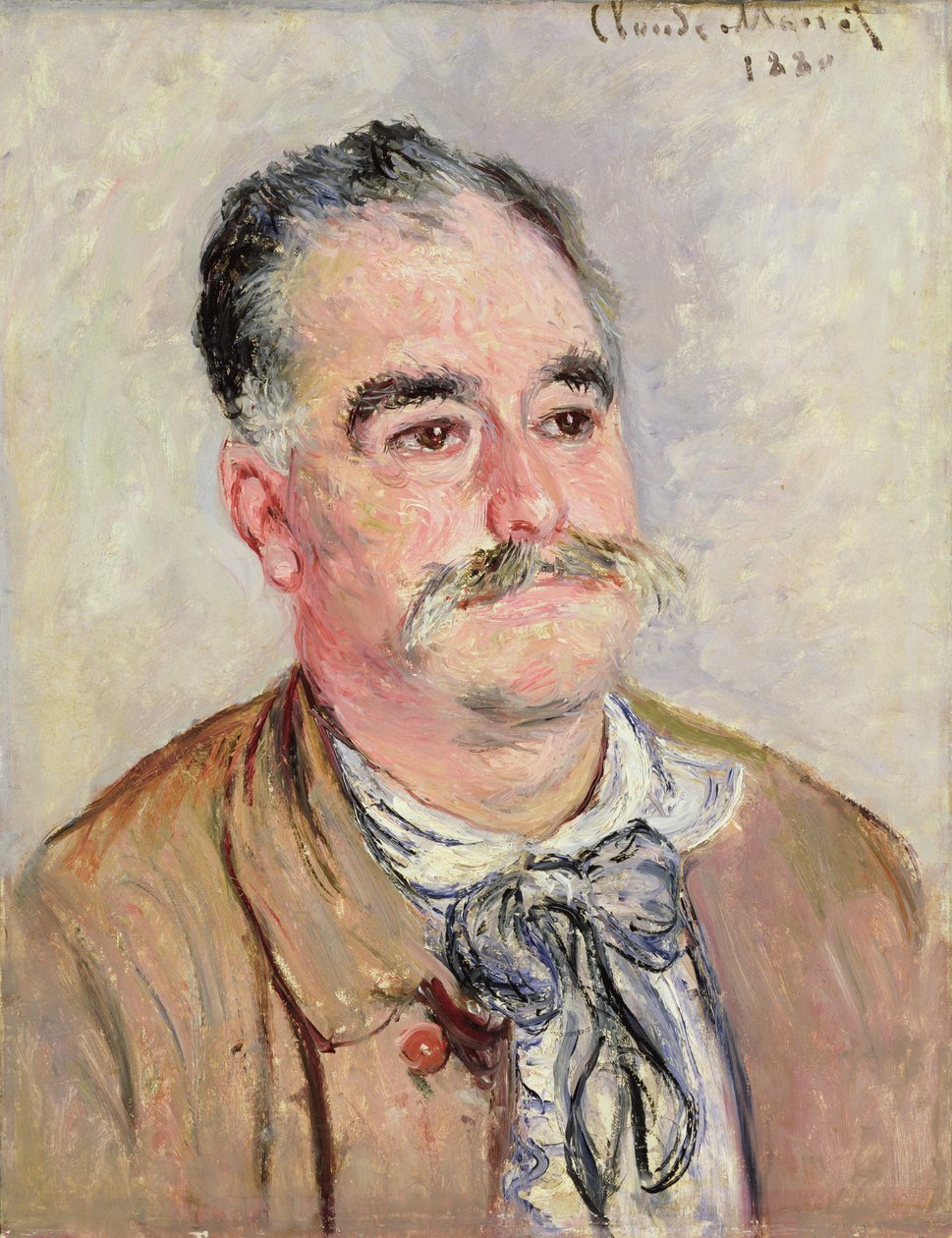 Monsieur Cognerat, 1880 door Claude Monet