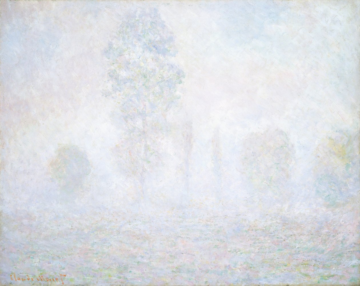 Ochtendnevel door Claude Monet