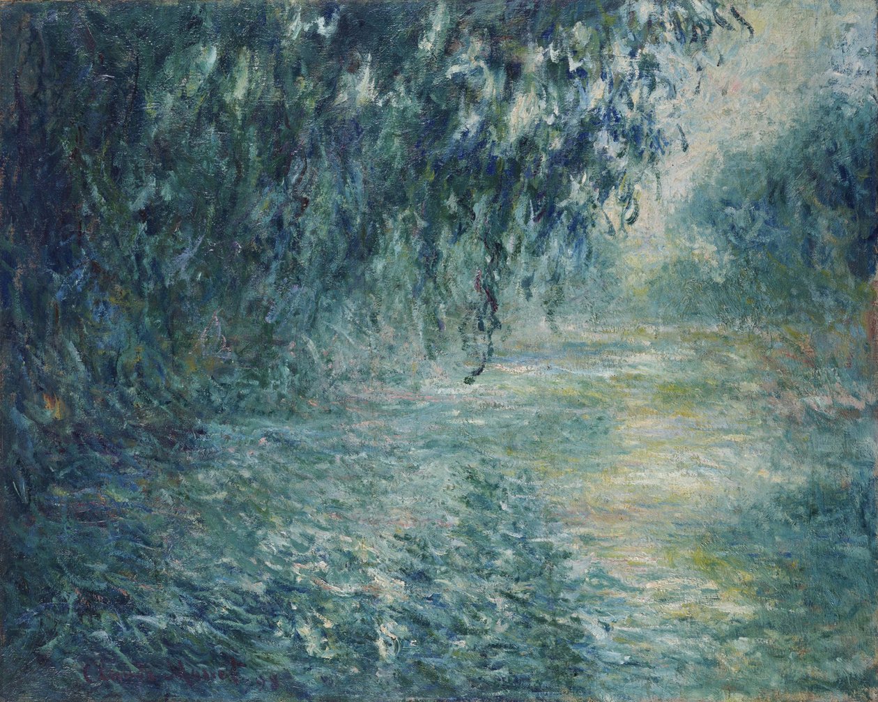 Ochtend aan de Seine door Claude Monet