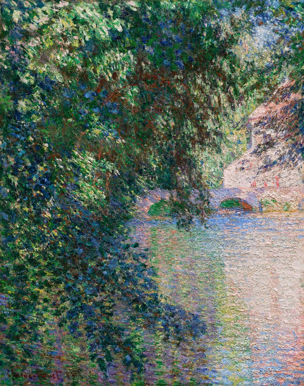Moulin de Limetz door Claude Monet