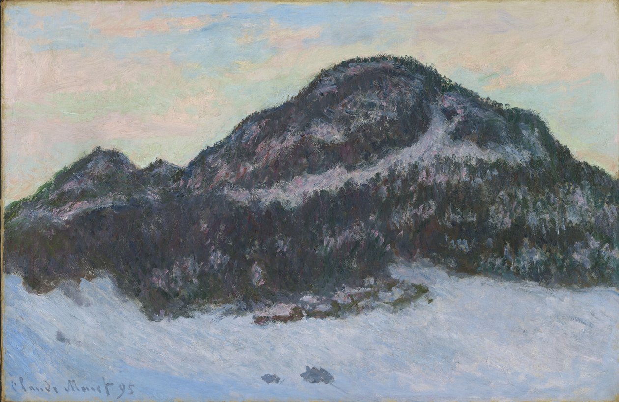 Berg Kolsås door Claude Monet