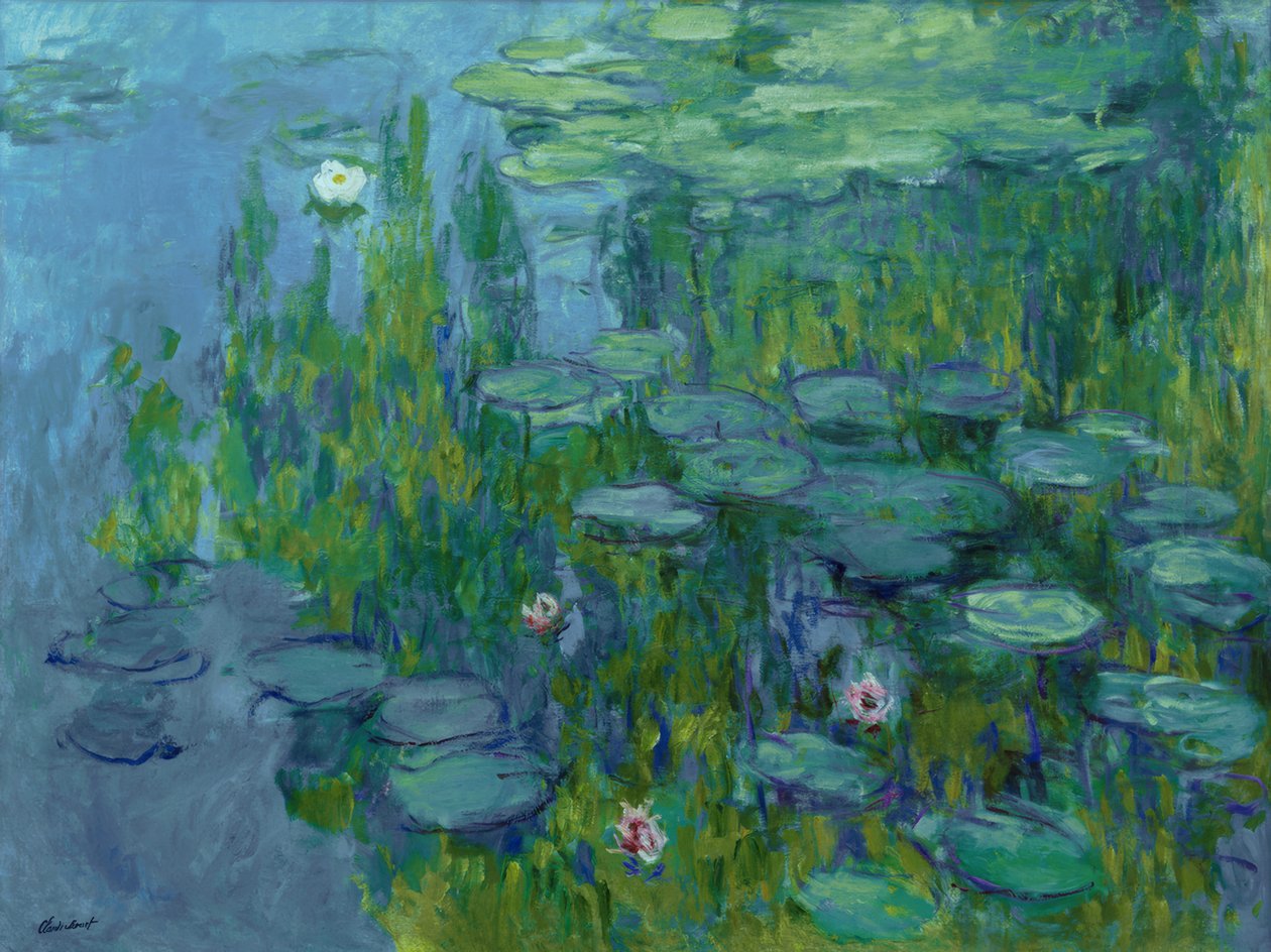 Waterlelies door Claude Monet