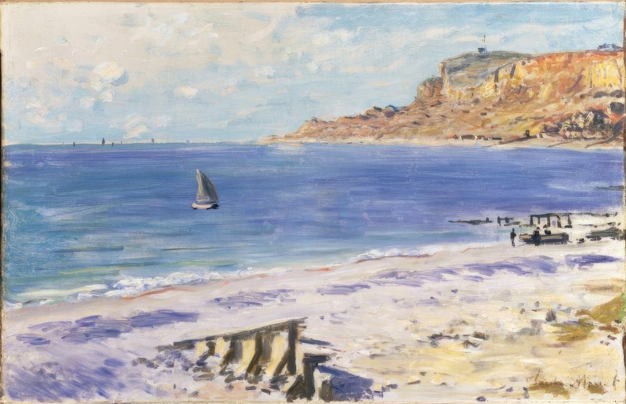 Sainte-Adresse door Claude Monet