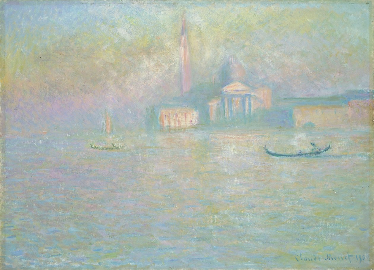 San Giorgio Maggiore door Claude Monet