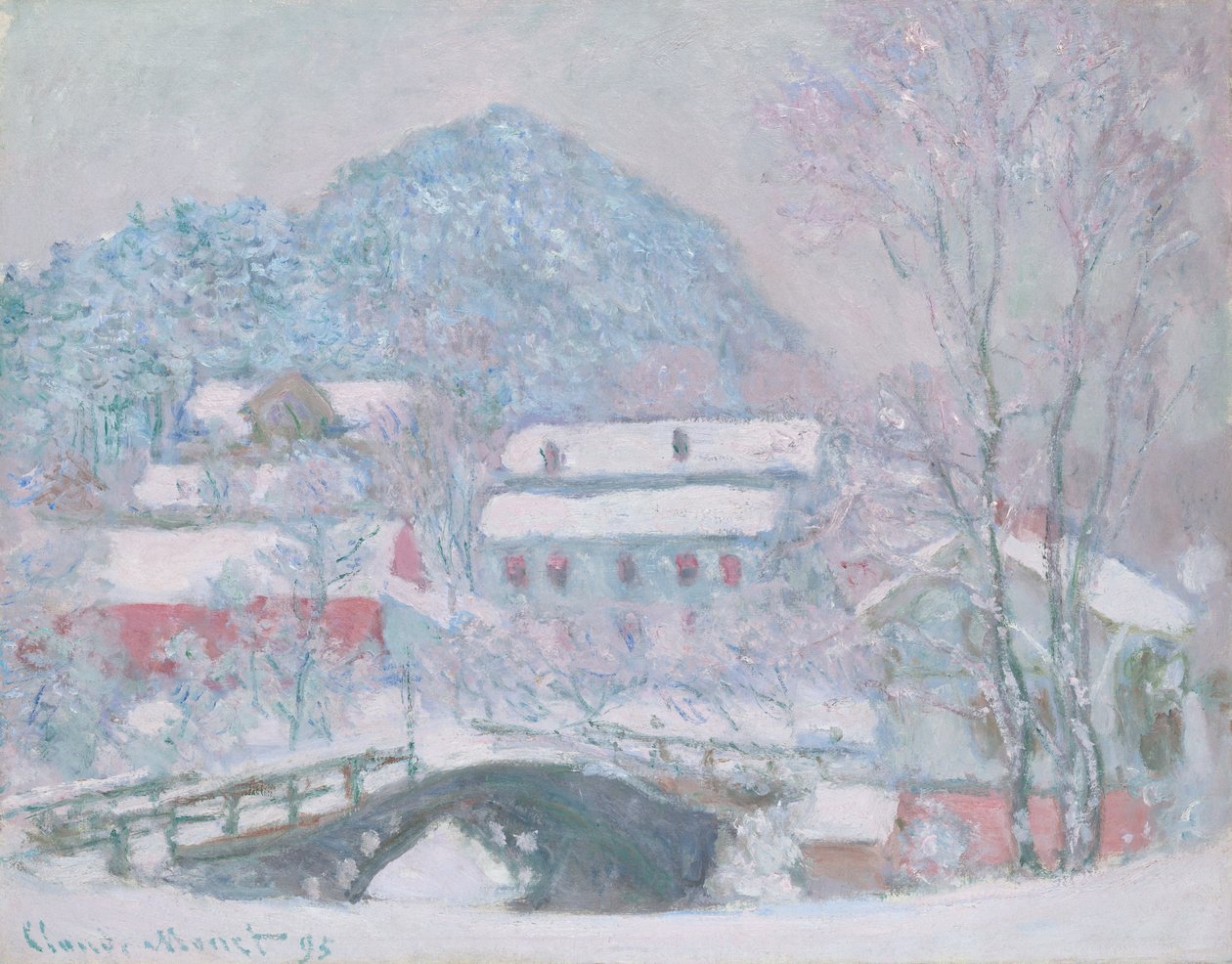 Sandvika, Noorwegen door Claude Monet