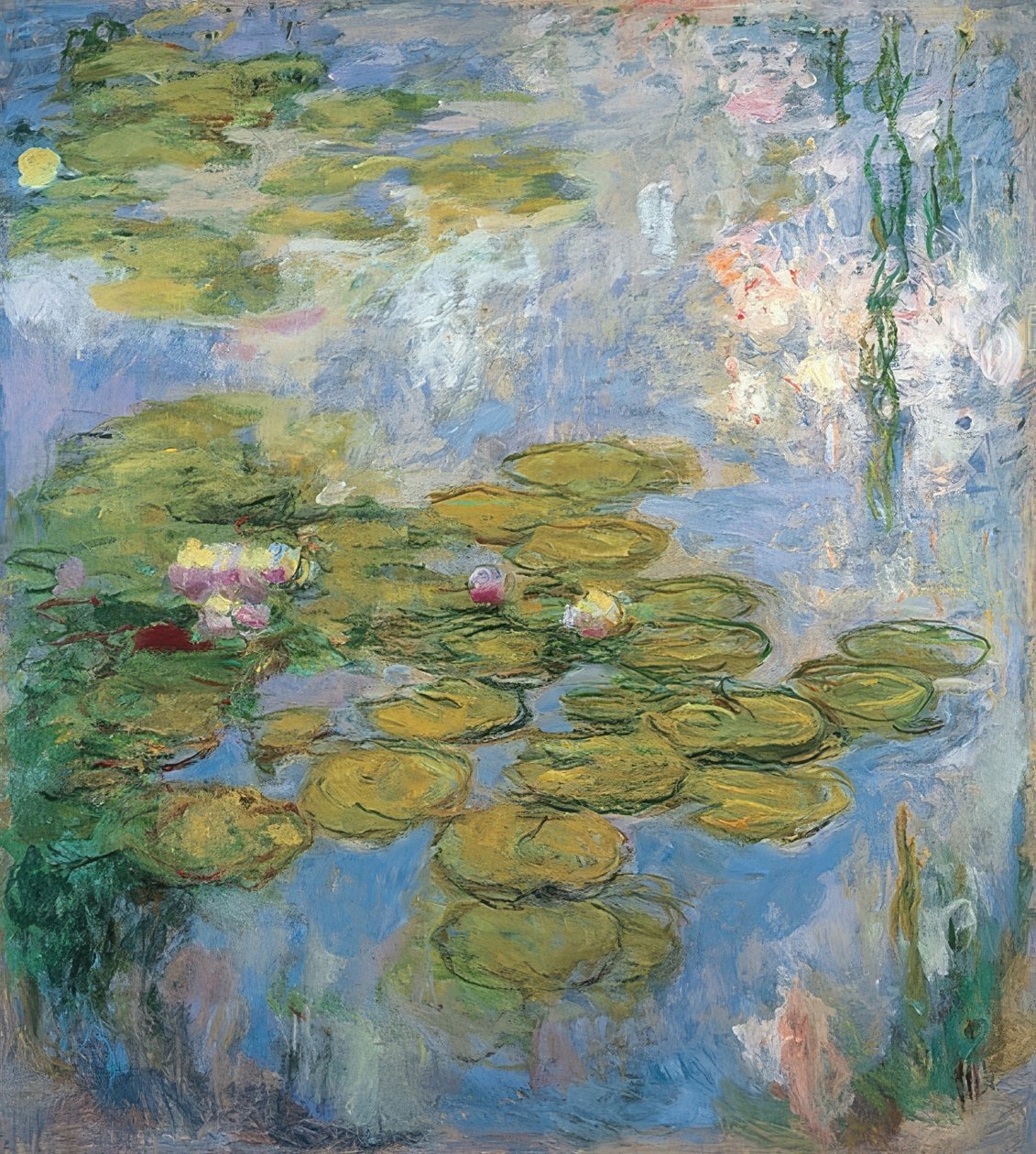 Waterlelies (Nymphéas). 1916-19 door Claude Monet