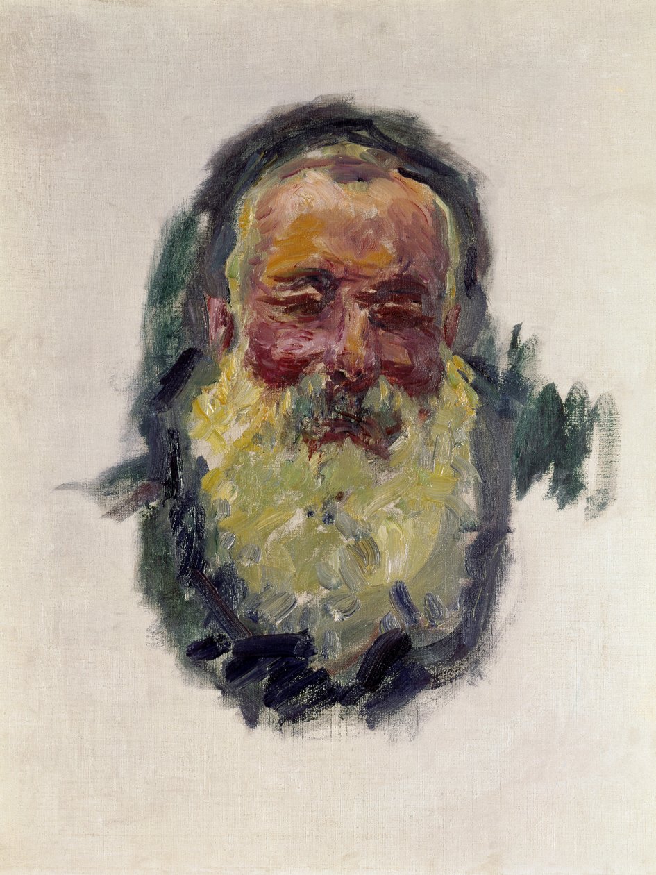 Zelfportret, 1917 door Claude Monet