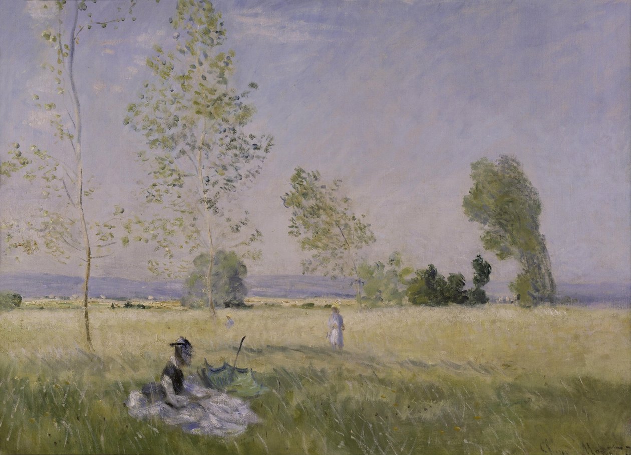 Zomer, 1874 door Claude Monet