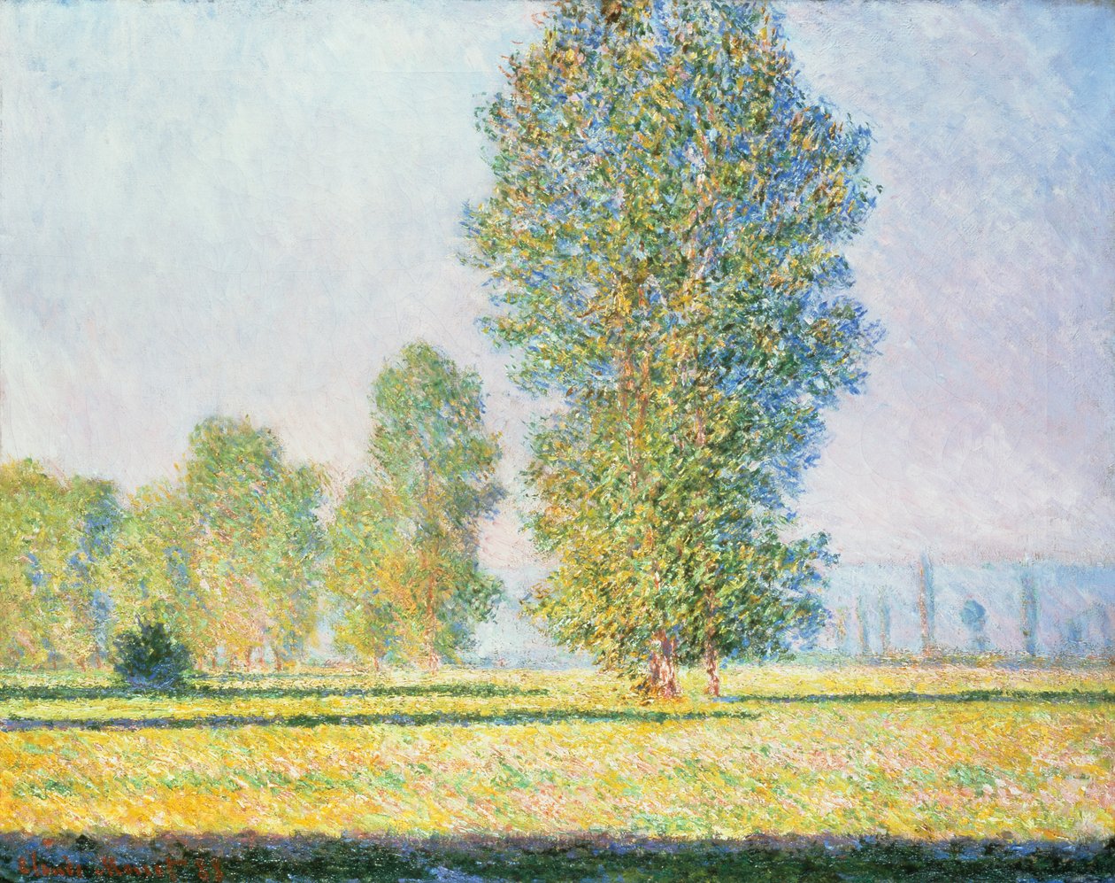 De Weide van Limetz door Claude Monet