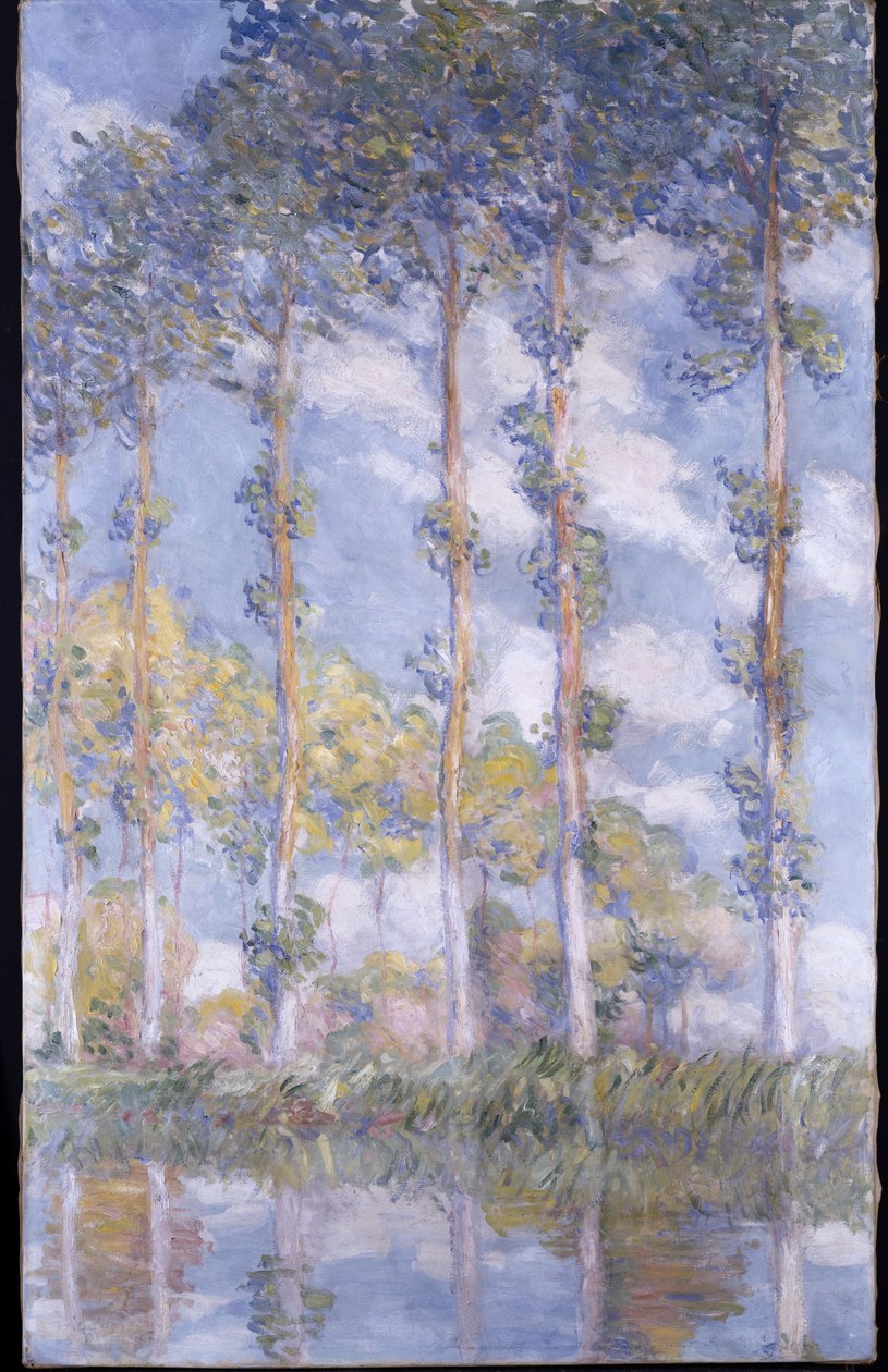 De populieren door Claude Monet