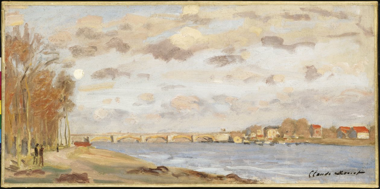 De Seine bij Argenteuil, 1872 door Claude Monet