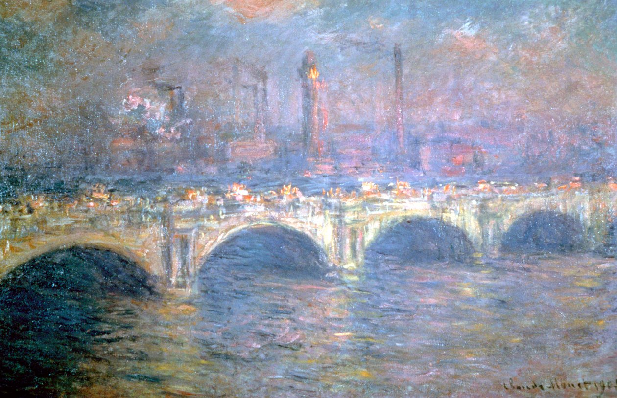 De Waterloo Bridge, Londen, 1903 door Claude Monet