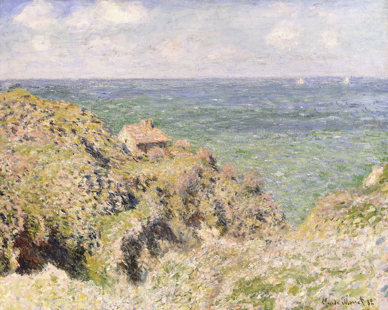 Varengeville-kloof door Claude Monet