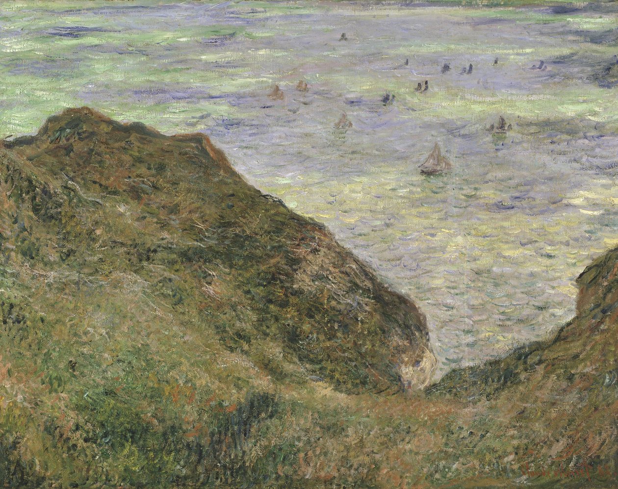 Uitzicht over de Zee, 1882 door Claude Monet