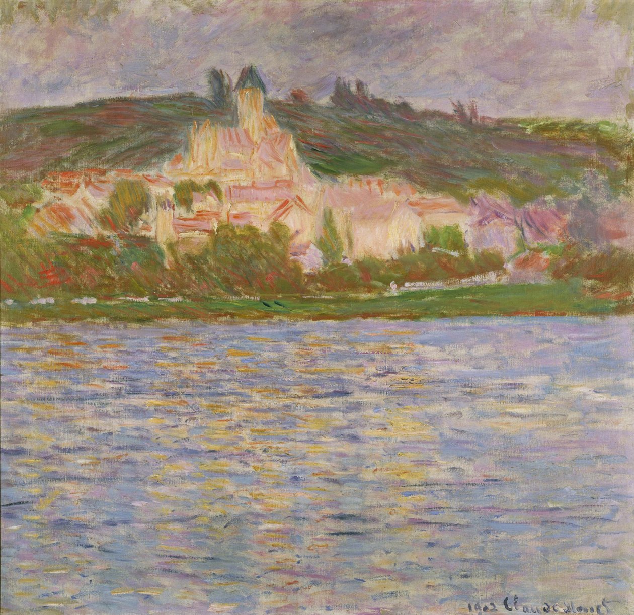Vétheuil, 1902 door Claude Monet