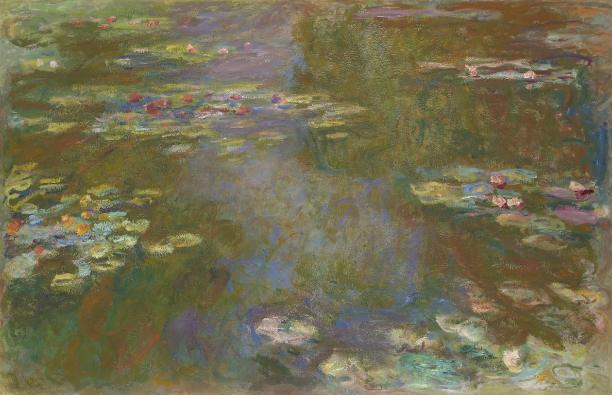 Waterlelievijver door Claude Monet