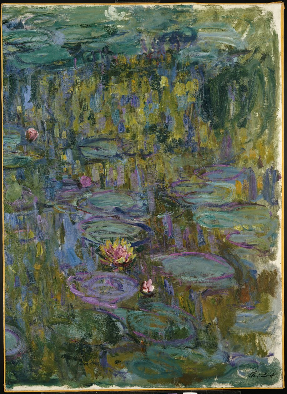 Waterlelies door Claude Monet